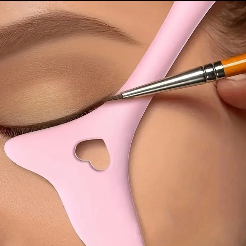 4 in 1 Silicone‎ Eyeliner Stencil (Purple)